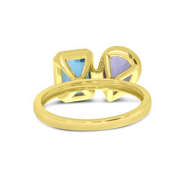 Amalfi 14kt gold ring with diamonds, topaz, peridot and amethyst in  multicoloured - Suzanne Kalan | Mytheresa