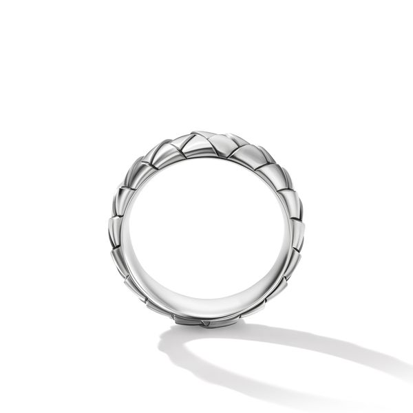 Cairo Wrap Band Ring in Sterling Silver, 8mm Image 2 Orloff Jewelers Fresno, CA