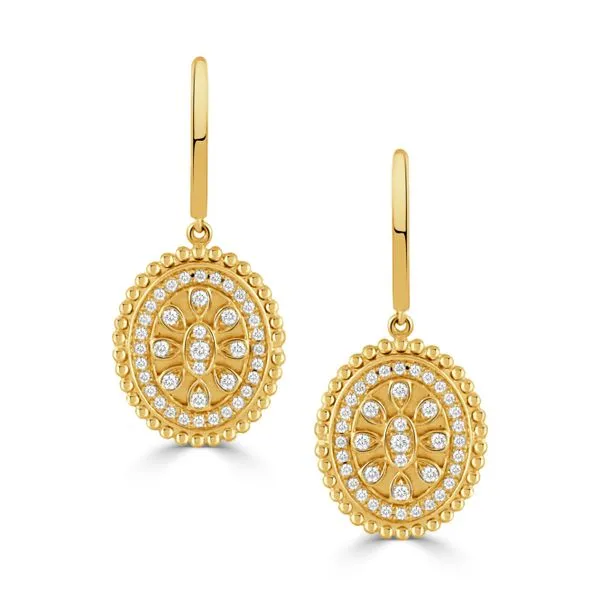 Doves Jewelry Byzantine Earring E10681 18KY Earrings James