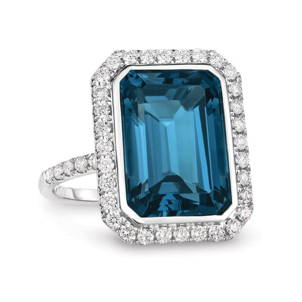 London Blue Ring Hannoush Jewelers, Inc. Albany, NY