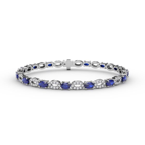 Interchanging Sapphire and Diamond Bracelet  Graham Jewelers Wayzata, MN