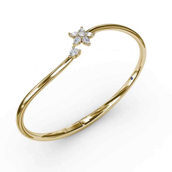 Catalina Diamond Star Bangle Image 2 Jacqueline's Fine Jewelry Morgantown, WV