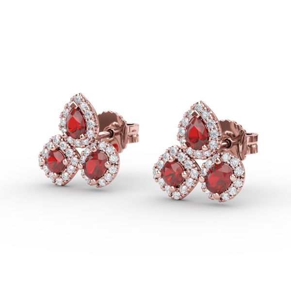 Assorted Gemstone Earrings Image 2 LeeBrant Jewelry & Watch Co Sandy Springs, GA
