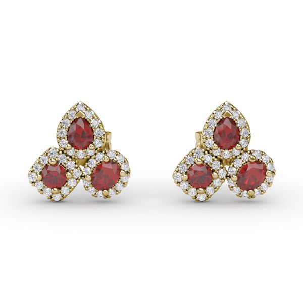 Assorted Gemstone Earrings Falls Jewelers Concord, NC