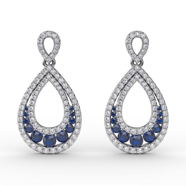 Bedazzled Drop Earrings  Gaines Jewelry Flint, MI