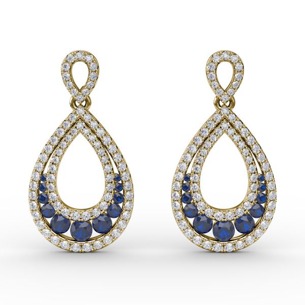 Bedazzled Drop Earrings  Cornell's Jewelers Rochester, NY
