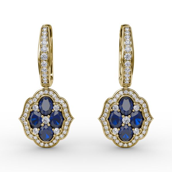 Victorian Style Dangle Earrings  D. Geller & Son Jewelers Atlanta, GA
