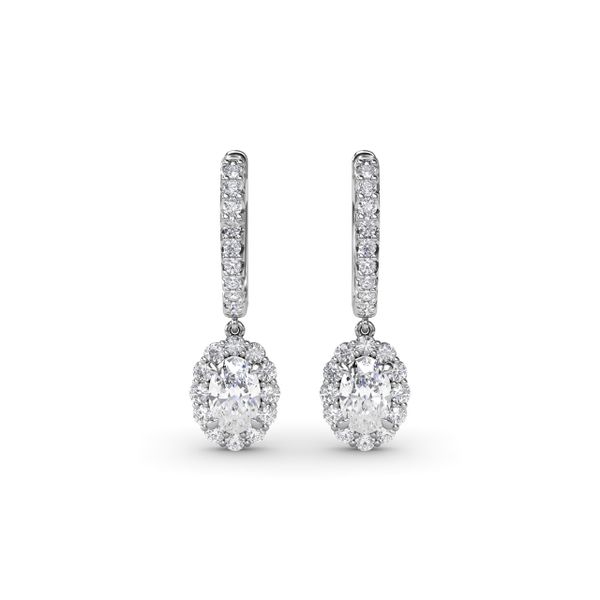 Dazzling Diamond Drop Earrings Mesa Jewelers Grand Junction, CO