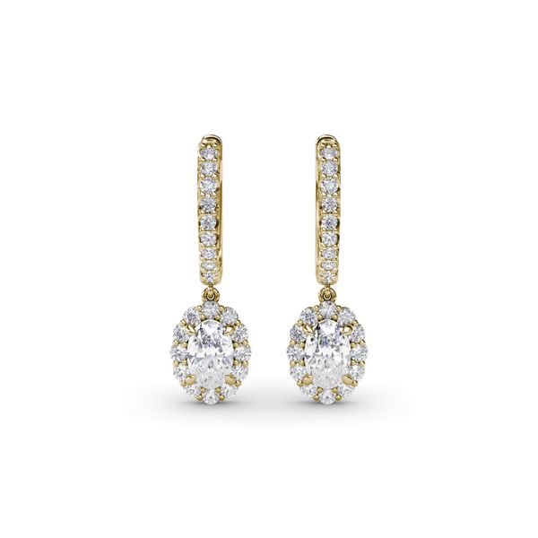 Dazzling Diamond Drop Earrings Parris Jewelers Hattiesburg, MS