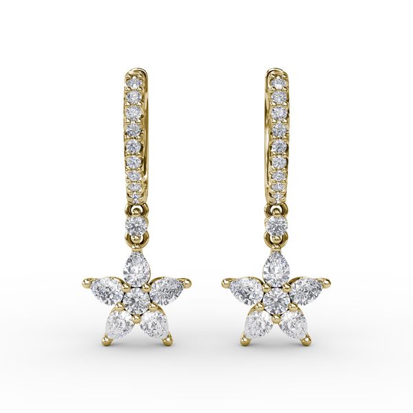 Fana Diamond Star Drop Earrings Er4972 14kt Yellow Gaines Jewelry Flint Mi Fana Diamond Star Drop Earrings Er4972 14kt Yellow Gaines Jewelry Flint Mi