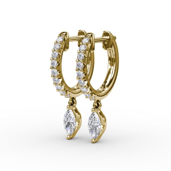 Marquise Diamond Drop Earrings  Lake Oswego Jewelers Lake Oswego, OR