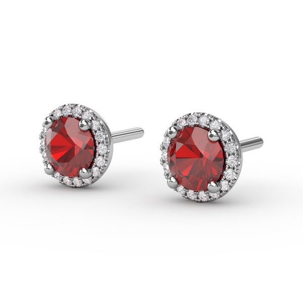 Dazzling Brilliant Cut Stud Earrings  Image 2 Shannon Jewelers Spring, TX