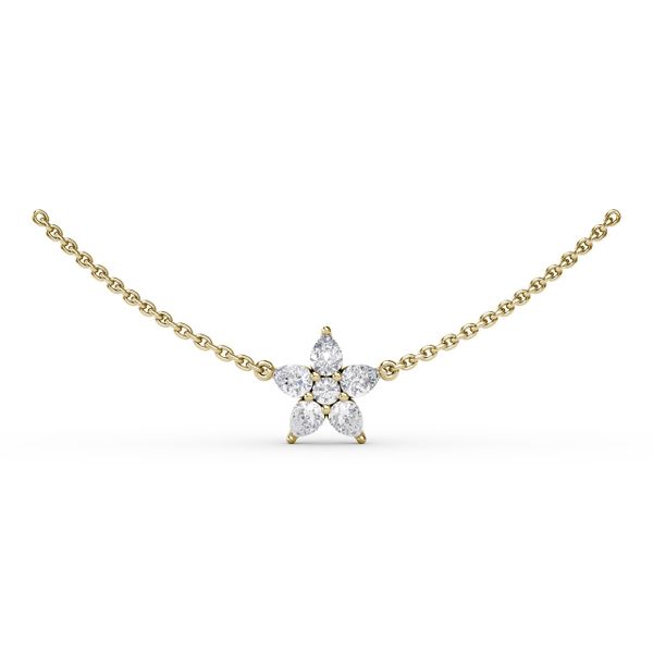 Shine Bright Diamond Star Necklace  Perry's Emporium Wilmington, NC