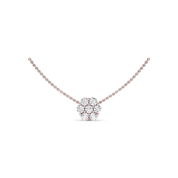 Floral Diamond Necklace  Lake Oswego Jewelers Lake Oswego, OR