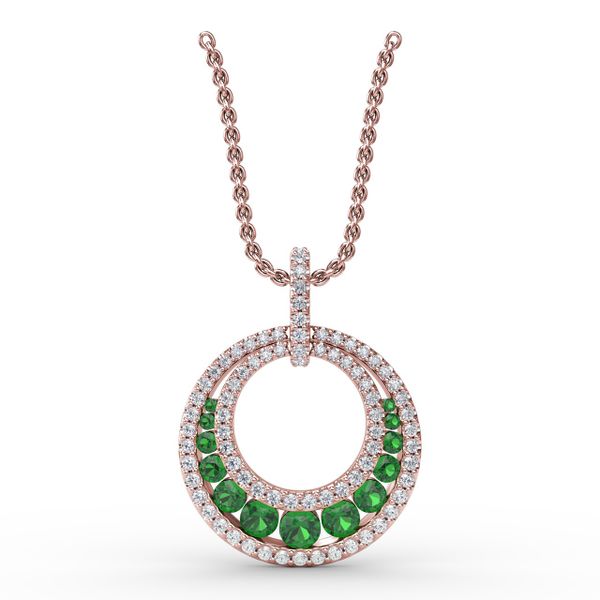 Always and Forever Emerald Pendant  The Diamond Center Claremont, CA