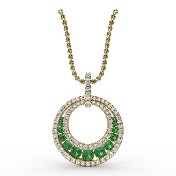 Always and Forever Emerald Pendant  Selman's Jewelers-Gemologist McComb, MS