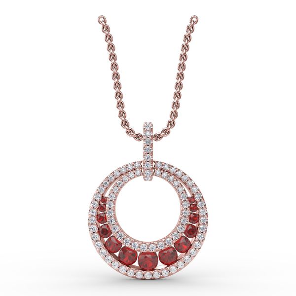 Always and Forever Ruby Pendant  Selman's Jewelers-Gemologist McComb, MS