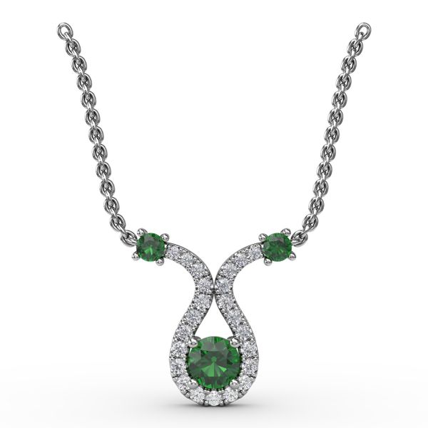 Full of Life Emerald and Diamond Pendant Selman's Jewelers-Gemologist McComb, MS