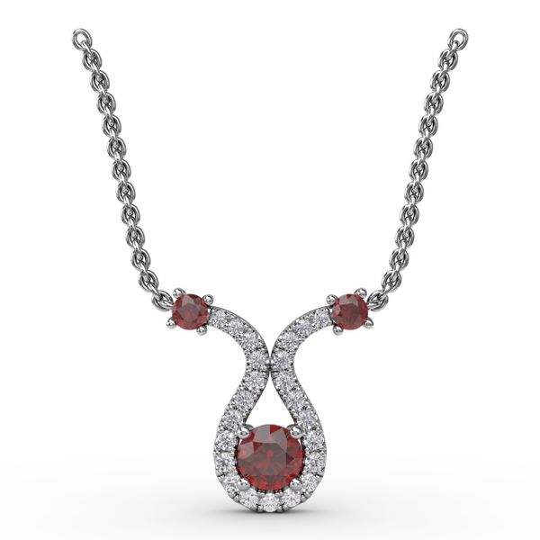 Full of Life Ruby and Diamond Pendant Bell Jewelers Murfreesboro, TN