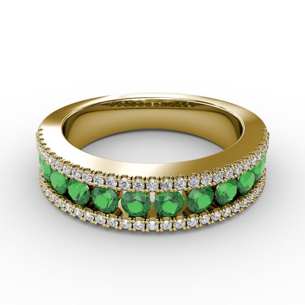 Destined To Be Emerald and Diamond Ring Bell Jewelers Murfreesboro, TN