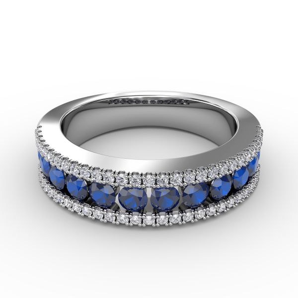 Destined To Be Sapphire and Diamond Ring S. Lennon & Co Jewelers New Hartford, NY