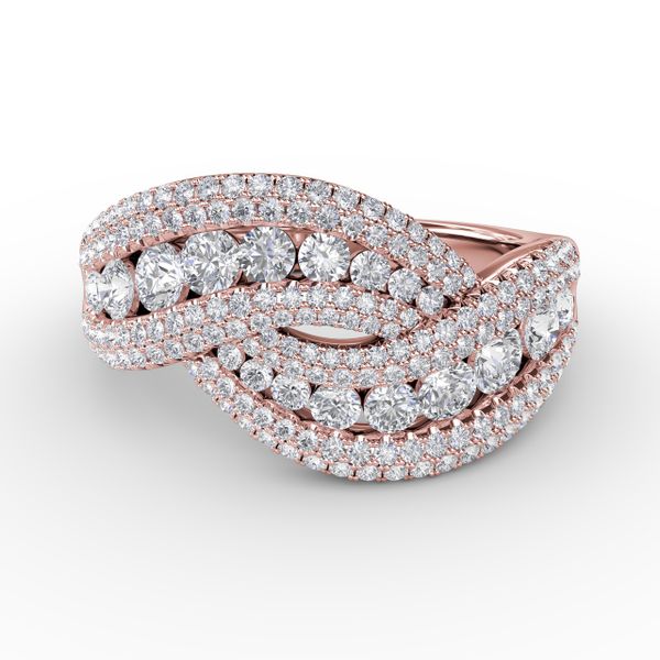 Intertwining Love Diamond Ring Shannon Jewelers Spring, TX