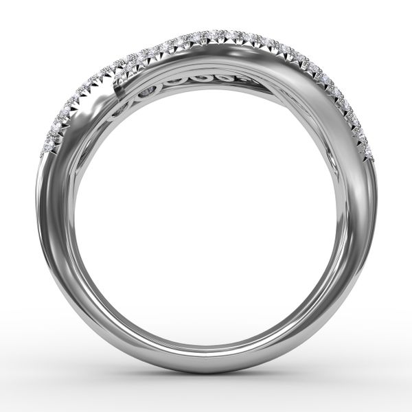 Intertwining Love Diamond Ring Image 3 LeeBrant Jewelry & Watch Co Sandy Springs, GA