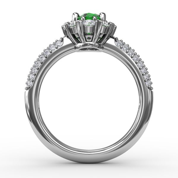 Blossoming Halo Ring  Image 3 Conti Jewelers Endwell, NY