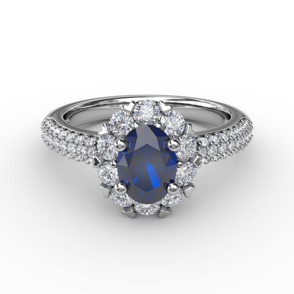 Blossoming Halo Ring  Sanders Diamond Jewelers Pasadena, MD