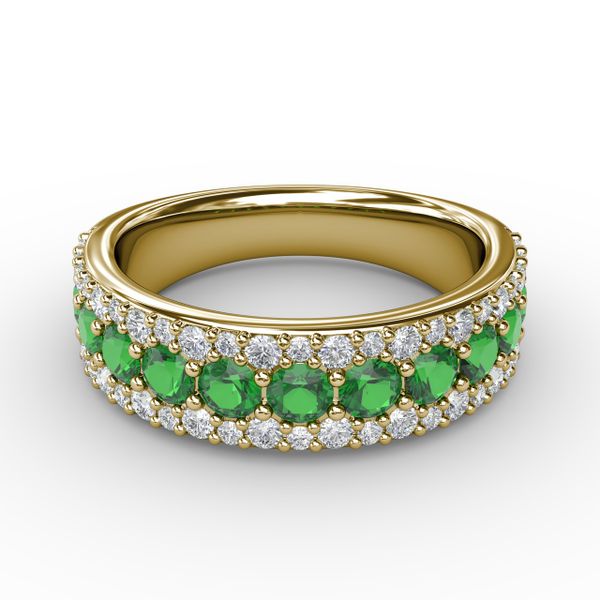 No One Like You Emerald and Diamond Ring D. Geller & Son Jewelers Atlanta, GA