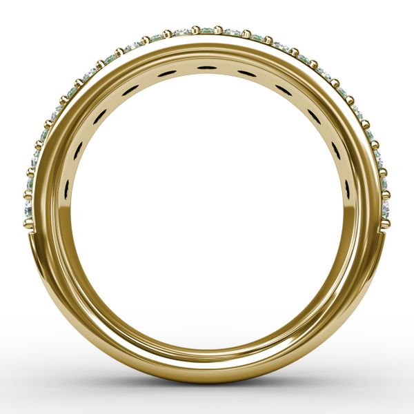 No One Like You Emerald and Diamond Ring Image 3 Bell Jewelers Murfreesboro, TN