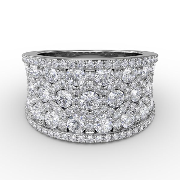 Motif Diamond Ring Sanders Diamond Jewelers Pasadena, MD