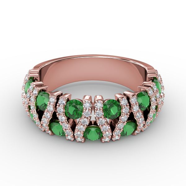 Make A Statement Emerald And Diamond Ring  Mesa Jewelers Grand Junction, CO