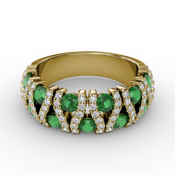 Make A Statement Emerald And Diamond Ring  D. Geller & Son Jewelers Atlanta, GA