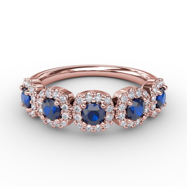 Blossoming Love Sapphire and Diamond Ring Selman's Jewelers-Gemologist McComb, MS