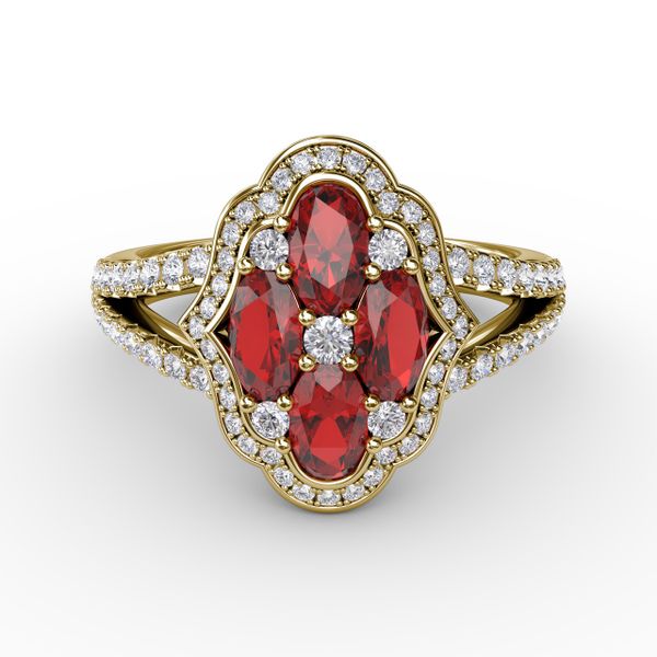 Make A Statement Ruby and Diamond Ring  Reed & Sons Sedalia, MO