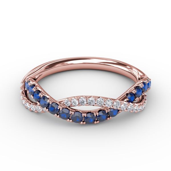 Infinite Love Sapphire and Diamond Ring  Selman's Jewelers-Gemologist McComb, MS