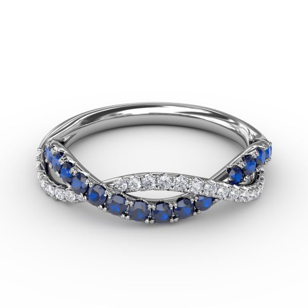 Infinite Love Sapphire and Diamond Ring  Falls Jewelers Concord, NC