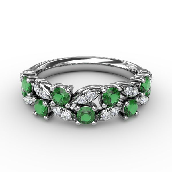 Marquise Emerald and Diamond Ring  Cornell's Jewelers Rochester, NY