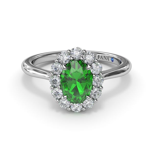 Dazzling Emerald and Diamond Ring  Parris Jewelers Hattiesburg, MS