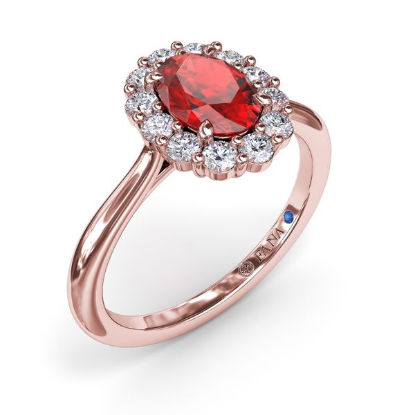 Dazzling Ruby and Diamond Ring  Image 2 The Diamond Center Claremont, CA