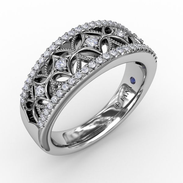 Gatsby Pave Band Castle Couture Fine Jewelry Manalapan, NJ