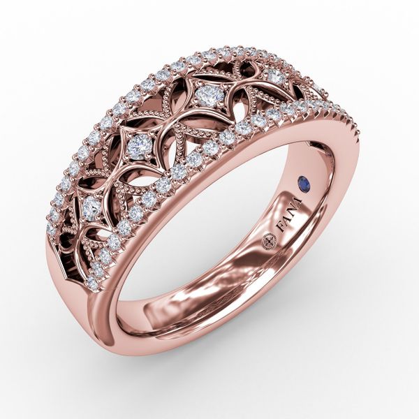 Gatsby Pave Band Conti Jewelers Endwell, NY