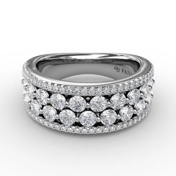 Four row diamond band Clearance