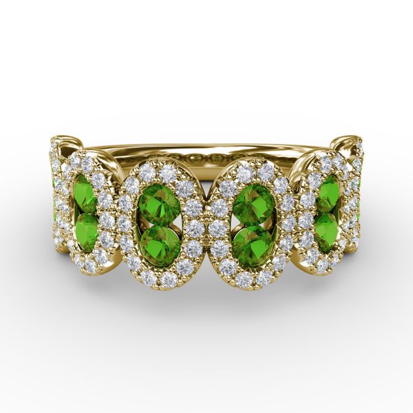 Think Like A Queen Emerald and Diamond Ring Cornell's Jewelers Rochester, NY