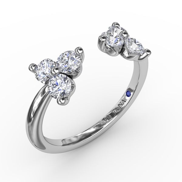 Empire Diamond Wrap Ring Image 2 Steve Lennon & Co Jewelers  New Hartford, NY