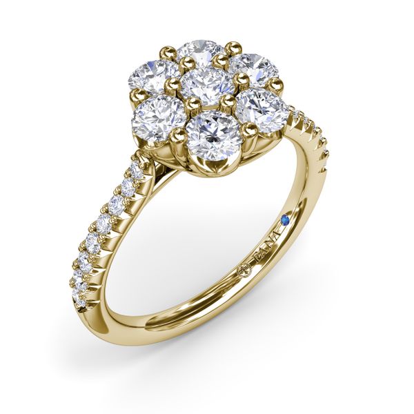 Blossoming Diamond Ring  Image 2 Gaines Jewelry Flint, MI