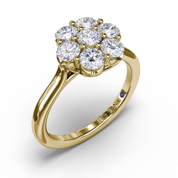 Floral Diamond Ring Image 2 Clark & Linford Cedar City, UT