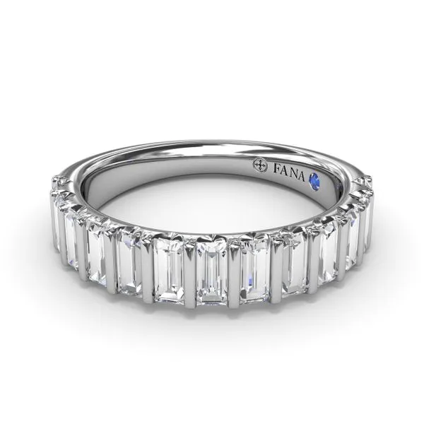 Straight baguette diamond ring Clearance