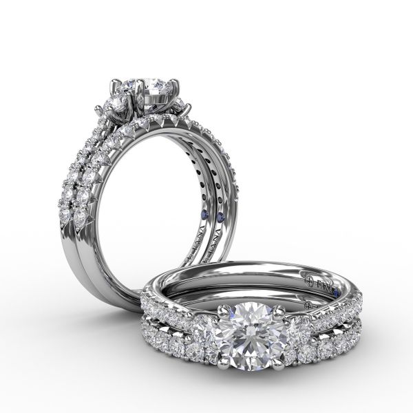 Classic Three Stone Engagement Ring Image 4 LeeBrant Jewelry & Watch Co Sandy Springs, GA